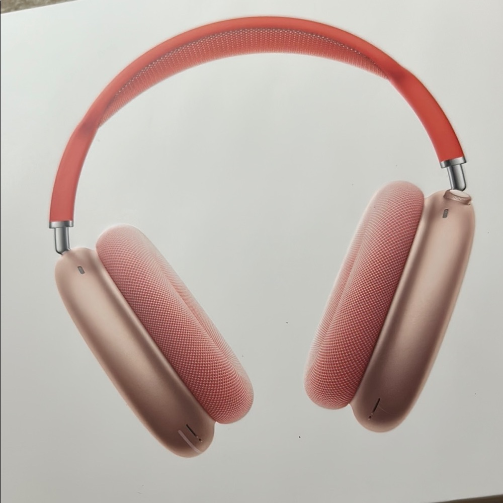 Apple Pink Headphones - Picture 2 of 3